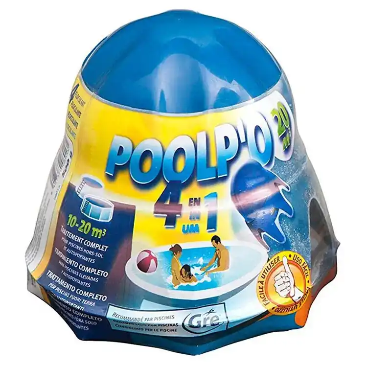 Gre – POOLP’O schwimmender Dosierer 0–10 m³ 250 g für Schwimmbecken Echt