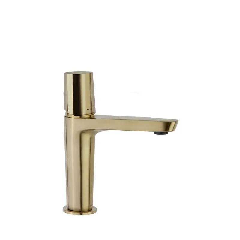 Must-Have Ramon Soler - Einhand-Waschbeckenarmatur Tzar gebürstetes Gold