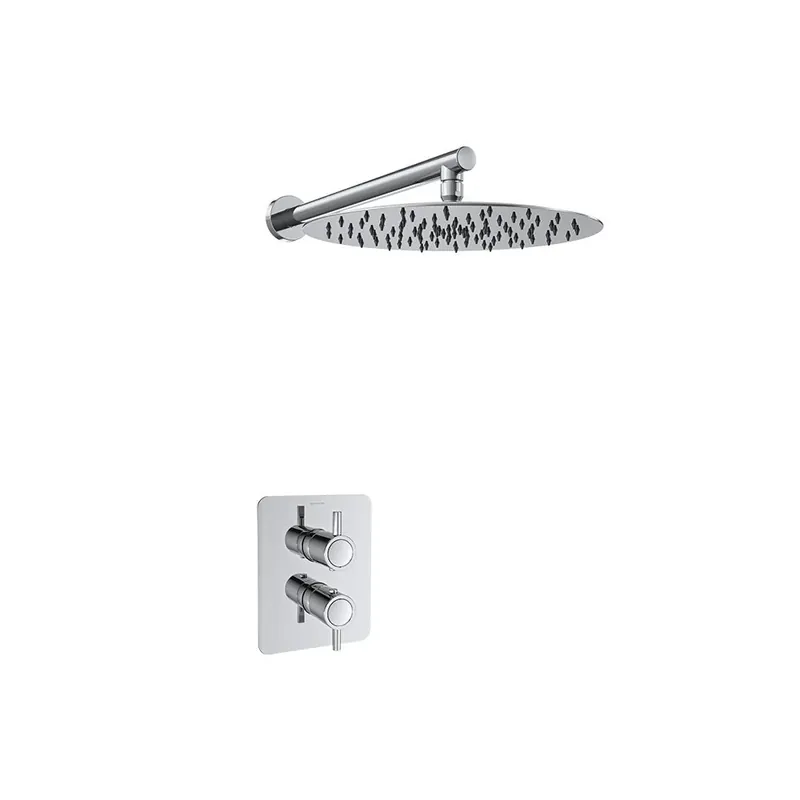 Preisreduziert Ramon Soler - Thermostat-Einbau-Duschset 1-Wege Odisea Chrom