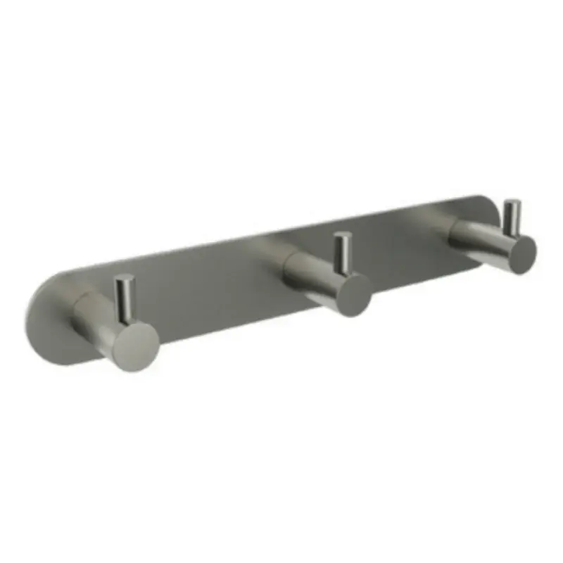 Nur Heute Imex - Dreifach-Kleiderbügel Essential gebürstetes Nickel
