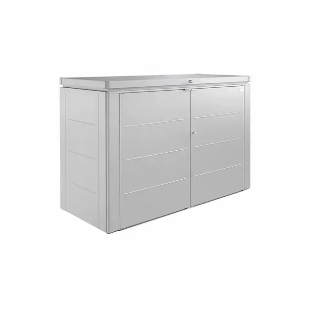 Biohort – HighBoard Metallschrank Metallic Silber Direkt Vom Hersteller