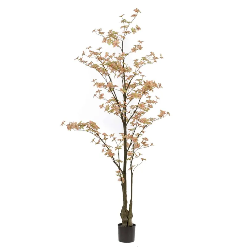 Herbst Tropaelum Baum Künstlich - Großformatige Dekorative Pflanze 210cm Schnäppchen