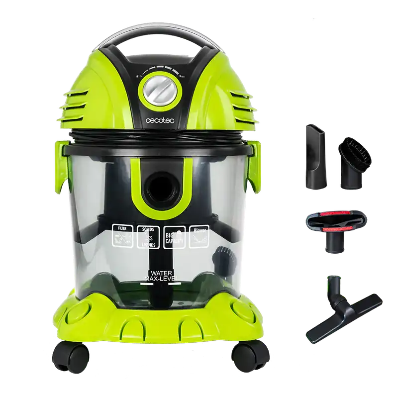 Ausverkauf Cecotec Conga Wet y Dry 1200 W Staubsauger mit Wasserfilter und Maximaler Hoher Effizienz