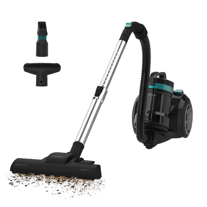 Cecotec Conga Rocksta Cyclonic Plus 800 W Leistung Beutelloser Multibodenstaubsauger Top-Seller