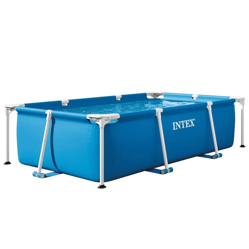 Preis Gesenkt Intex Small Frame Rechteckiger Swimmingpool 220x150x60cm 1662L