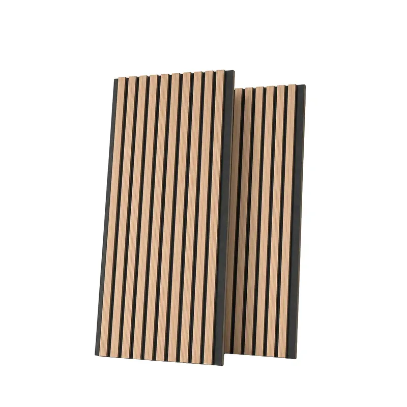 Akustikpaneel MDF mit Lamellen und Dämmung 120x60 cm 2er-Pack Neue Ware