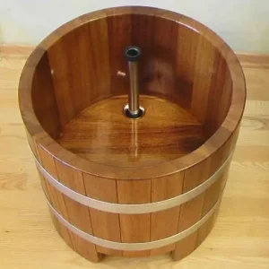 Hohe Fußwanne aus Kambala Wasserablauf mit Druckknopf-Ventil Top-Seller