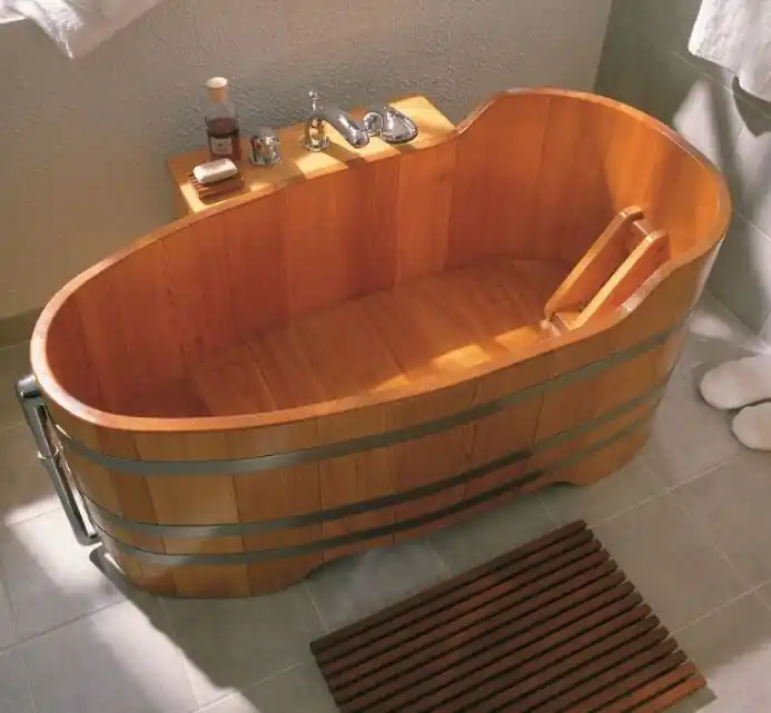 Bestseller Holzbadewanne Lärche 168 cm x 106 cm