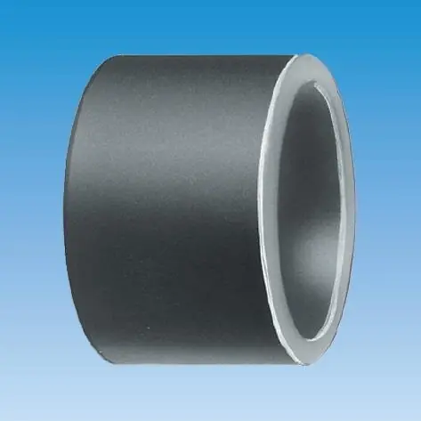 PVC Reduktion kurz 63 x 50 mm Klebestutzen und Klebemuffe Echt