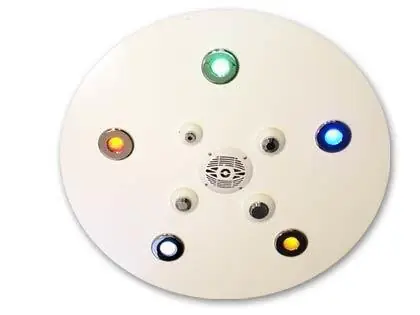 Einbaustrahler IP 65 blau Neu Im Sortiment