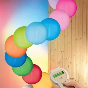 Eliga Sauna-LED-Farbleuchte rund mit Funkfernbedienung Angebot
