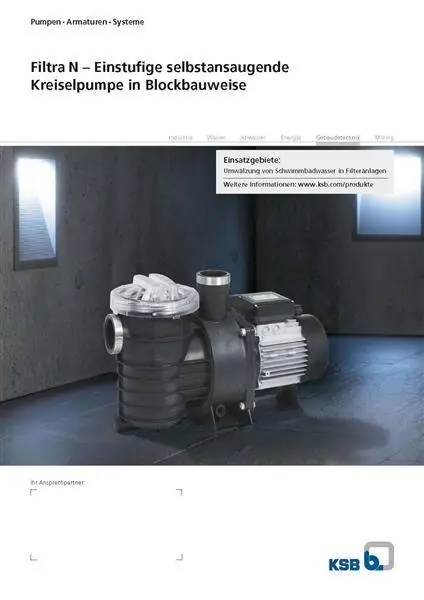 Neue Kollektion Umwälzpumpe KSB Filtra N 30D 400 V