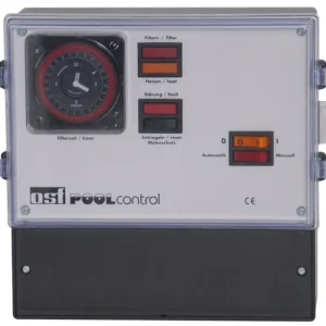 Highlight OSF Filtersteuerung PC 400 mit analoger Schaltuhr Elektronische Schwimmbad-Steuerung für eine Wechselstrom-Filterpumpe 400 V / 50 Hz