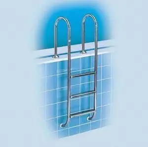 Must-Have Ideal Eichenwald MODELL 01 Edelstahl-Leiter TINA 2-stufig ohne Montageset