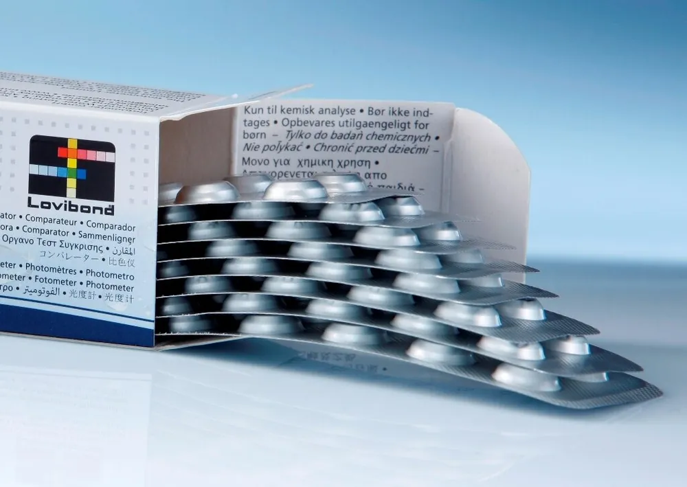 Neue Ware Lovibond Pooltester Nachfüllpackung Chlor/Brom/pH