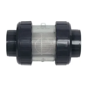 Direktkauf PVC Schmutzfilter mit Kunststoffsiebrohr - Ø 50 mm, Sieb 1,8 mm
