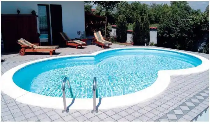 Zertifiziert MTH SUNNY POOL Achtformbecken Schwimmbad 0,6 mm Folie