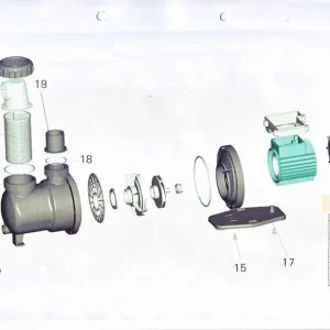 Knallerangebot Laufrad für Schwimmbadpumpe Fasatech SPS Pumpe