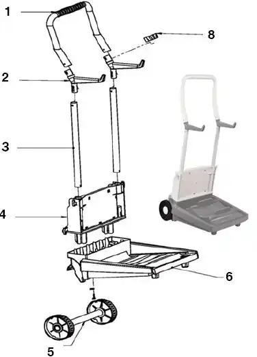 Markenware Dolphin Caddy Ersatzcaddy für Magic