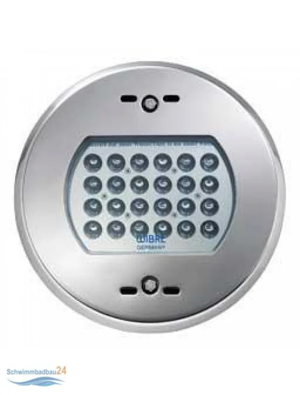 Wibre Schwimmbad-Scheinwerfer POW-Led neutral white 3 m (6x1 + 2x0,5 mm2) 27 x 3 w (140 lm/Led = total 3780 lm) 700 mA/12 V-dC 4.500K Neu Im Sortiment