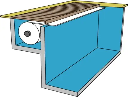 Nur Für Kurze Zeit Polycarbonat Unterflur-Abdeckung AquaTop mit Rohrmotor Fernbedienung inkl Lamellen