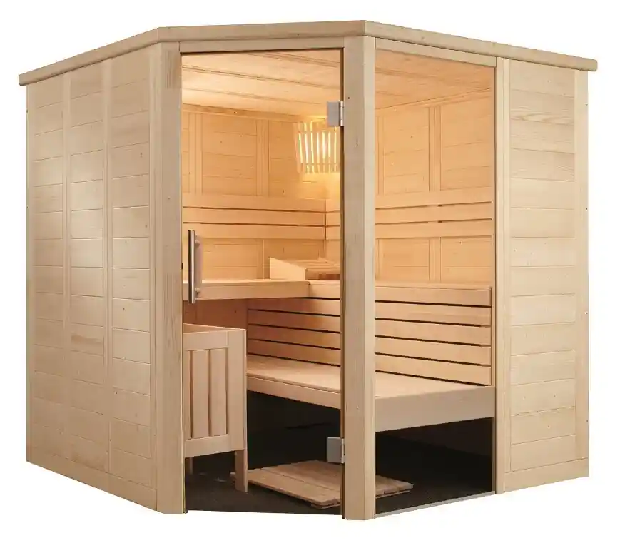 Domo Sauna Alaska Corner 206 x 206 x 204 cm Sonderangebot