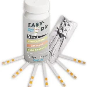 Chemoform Pooltester 3 in 1 Teststreifen Messung Chlor pH Brom 50 Streifen Quicktest Kostenfreie Lieferung