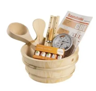 Sauna Zubehörset Basic 11tlg. Neu Im Sortiment