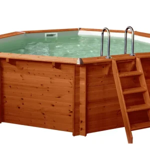 Echt Holzschwimmbecken Exklusiv Sumatra Massivholzpool