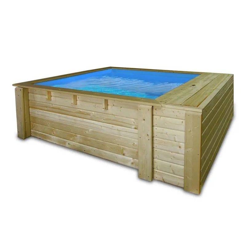 Anbauschacht für Holzpool Minipool und Rechteck Must-Have