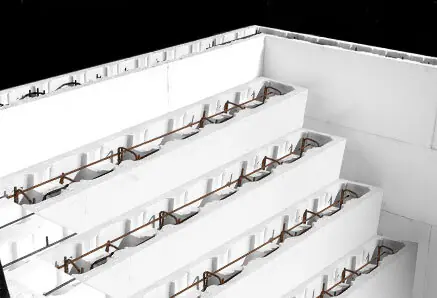Gerade Treppe über die kpl. Beckenbreite für Beckentiefe 150 cm | 350 cm Breite Top-Preis