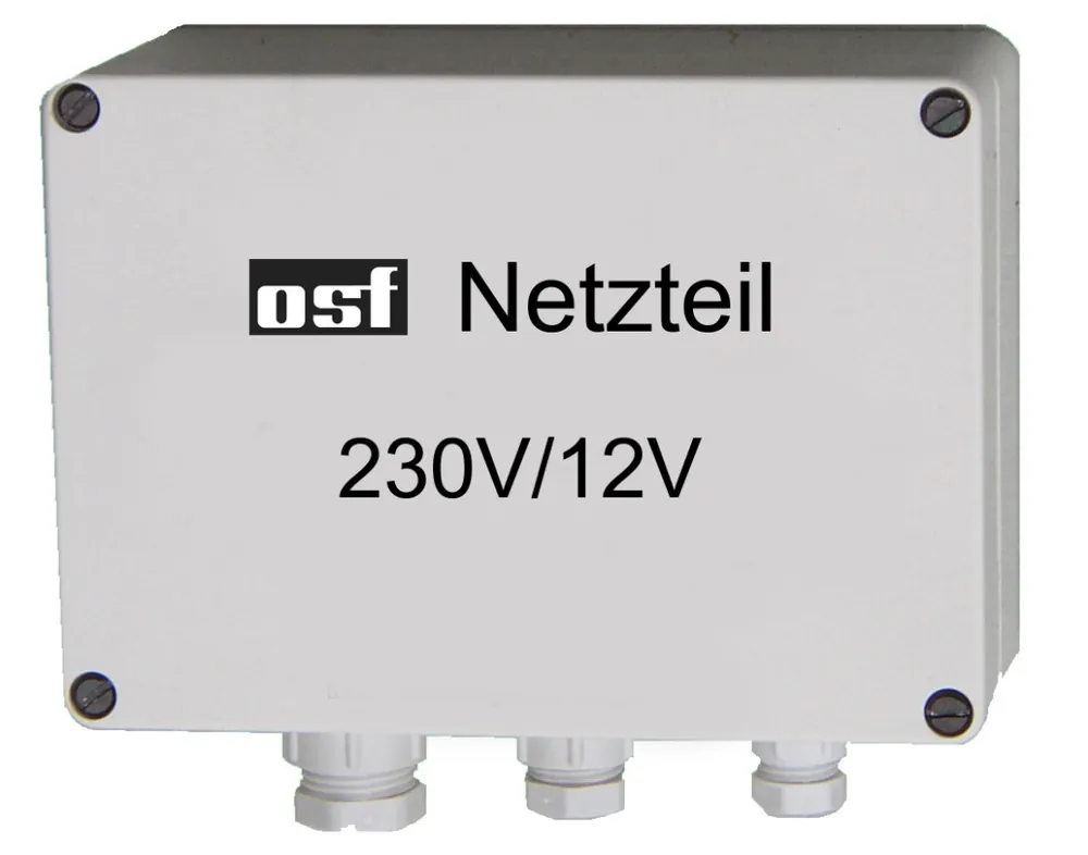 Must-Have OSF Netzteil für das externe Touch-Bedienteil
