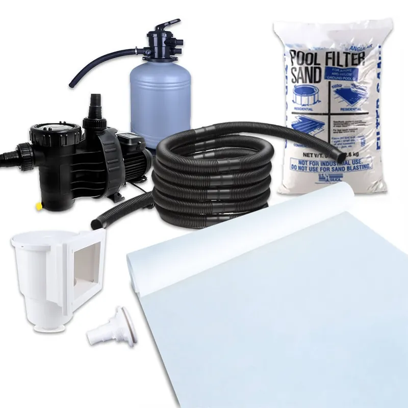 Kracherpreis Technikpaket 30-40m³, für PRIME Stahlwand Einzelpools