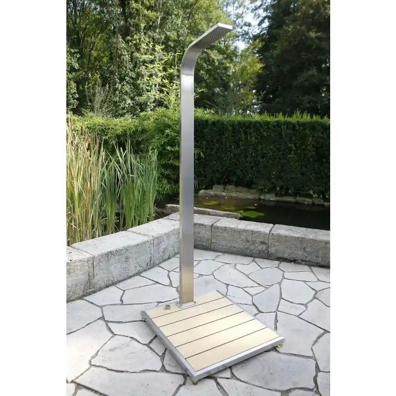 Gartendusche Ibiza WPC Kostenloser Versand