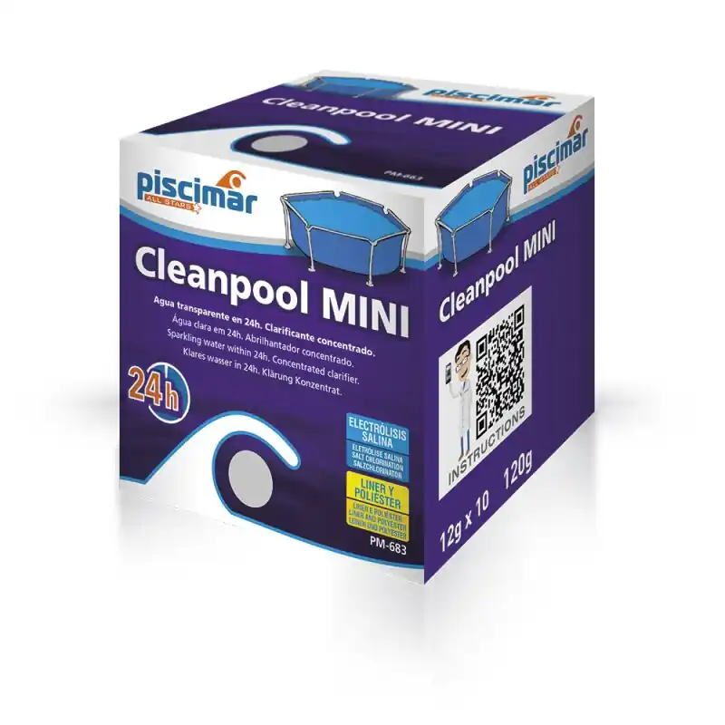 Highlight Cleanpool Mini Reinigungstabletten für Pools bis 15 m³