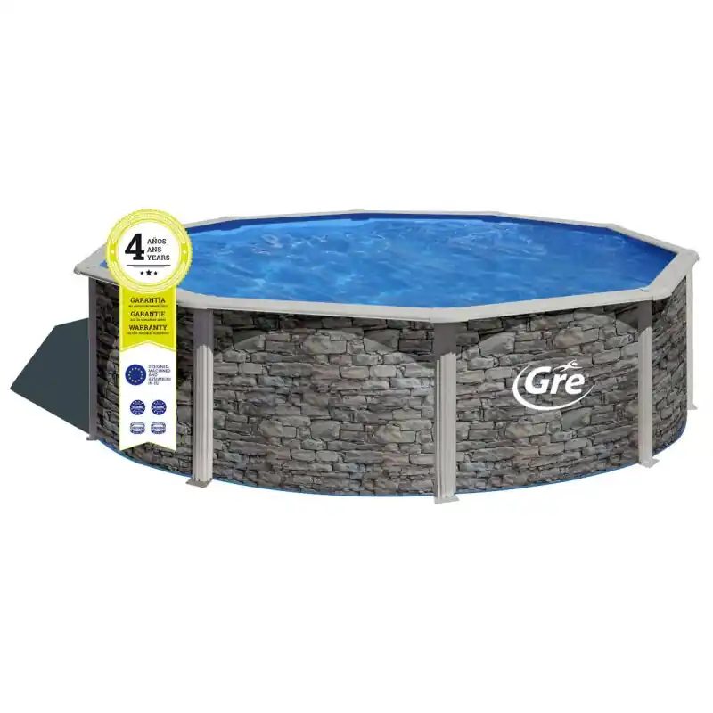 Top-Angebot Cerdena Stahlwandpool Rund