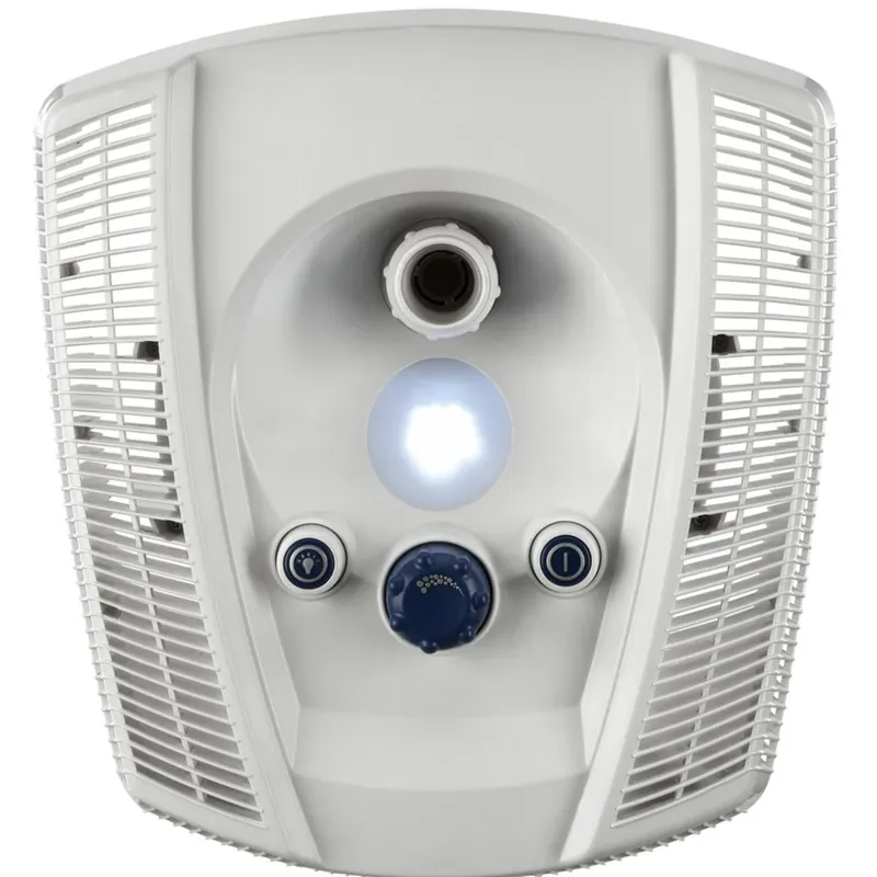 Super-Preis BADU JET Wave 2,6 kW weiße LED Fertigmontagesatz - 58m³ / h - 400V