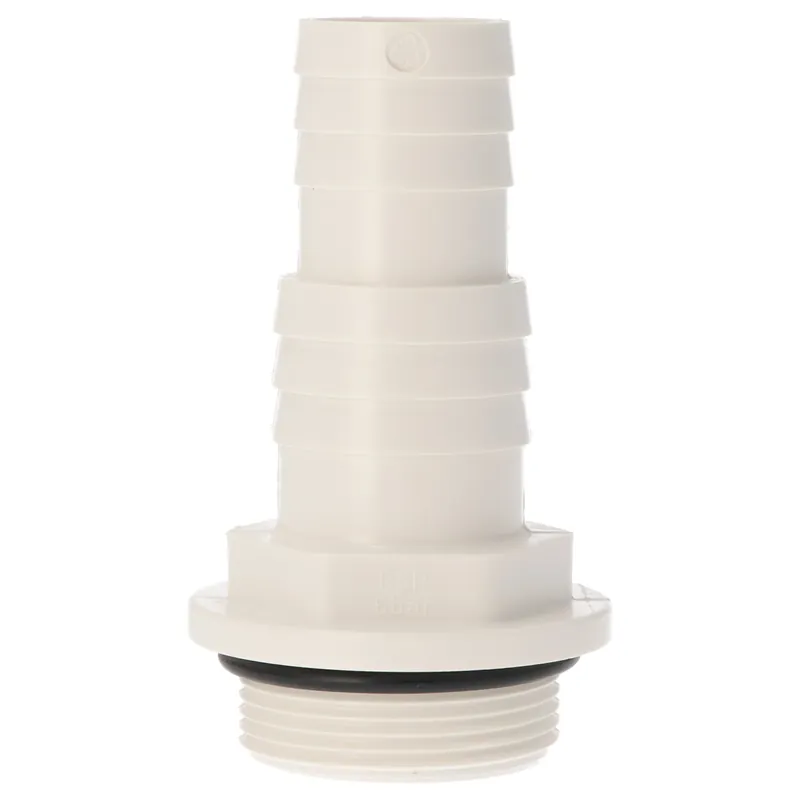 PVC Schlauchstutzen mit O-Ring - 32/38mm mit 1 1/2" Aussengewinde Angebot