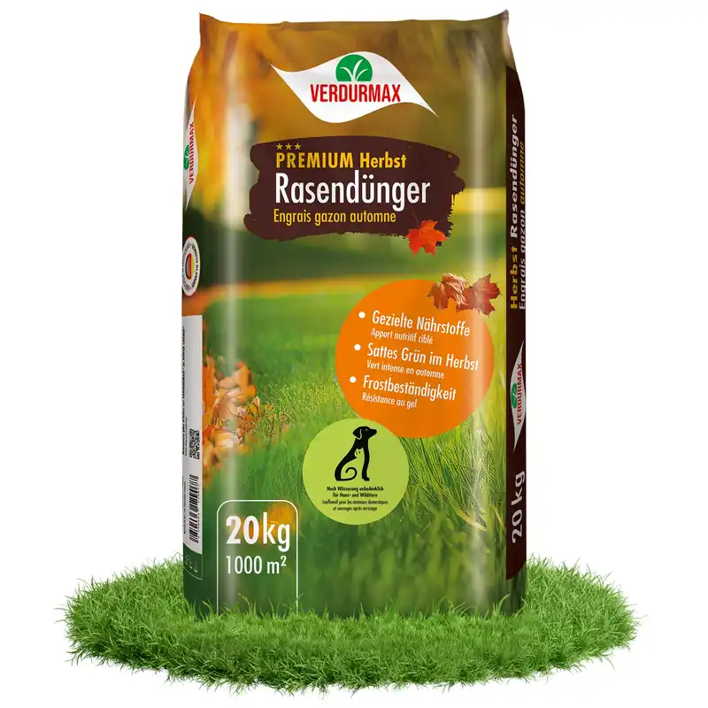 20 kg VERDURMAX® Premium Herbst-Rasendünger Beliebt