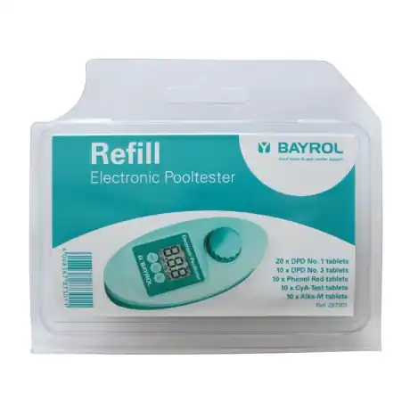 Nachfüllpack für BAYROL Pooltester elektronisch Neue Ware