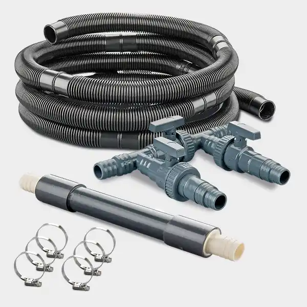 Pool Wärmepumpen Anschluss-Set Ø 38 mm mit Reduzierungen von 50 auf 38 mm Expressversand