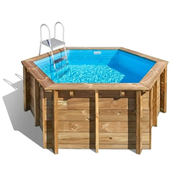 Holzpool Gre Lili 2, rund, Ø 280 x 107 Neu Im Sortiment