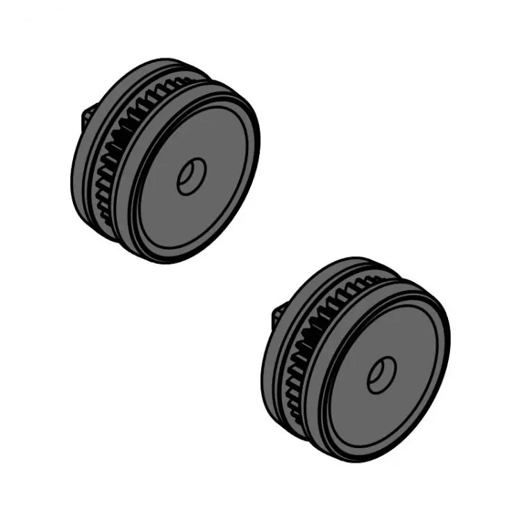 Preis Gesenkt Vorderräder Zodiac TornaX (Packung 2 Stk.) R0771800