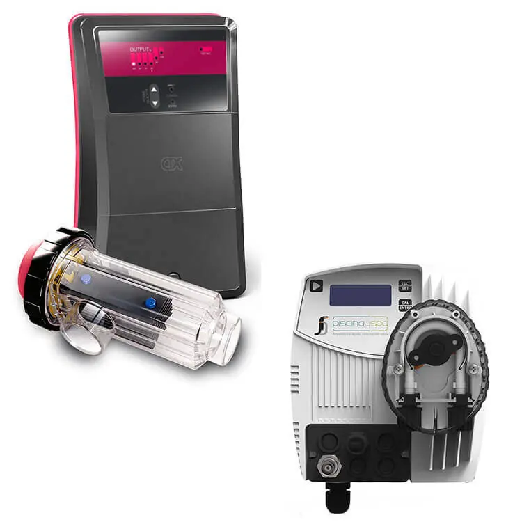Must-Have Saline Chlorinator CTX Go Salz + + Pumpe Ph Basic Next von Piscinayspa