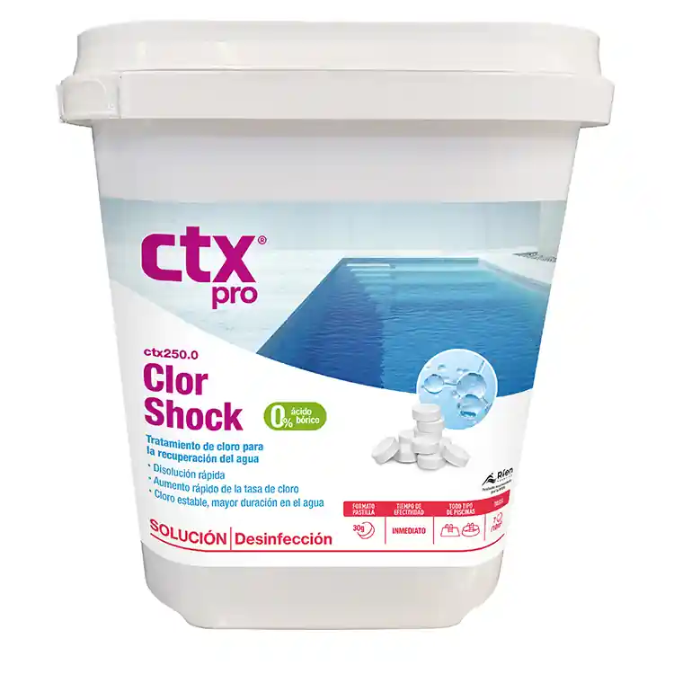 Dichlortabletten ClorShock Premium 20g CTX-250 0 orico Sichere Zahlung