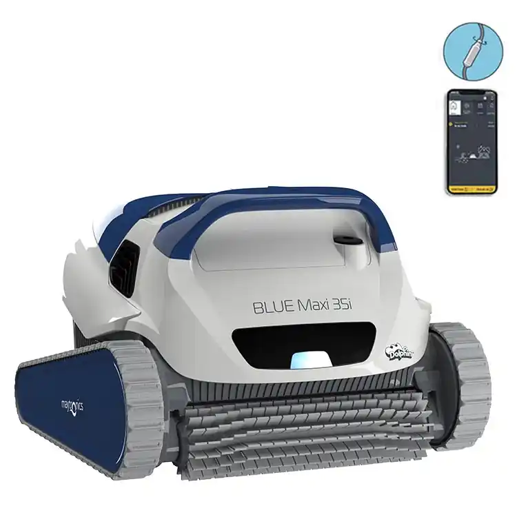 Top-Angebot Dolphin Blue Maxi 35i Poolreinigungsroboter - ÜBERHOLT