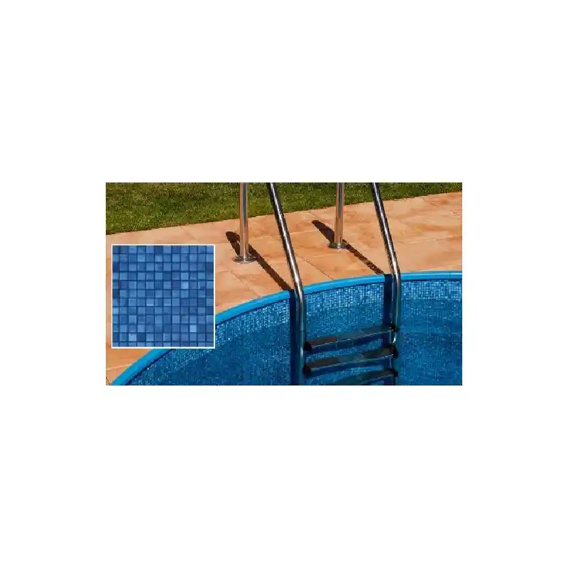 Poolfolie Mosaikfliese IBIZA 5.00 m x 1.20 m - 0.6 mm Neuheit