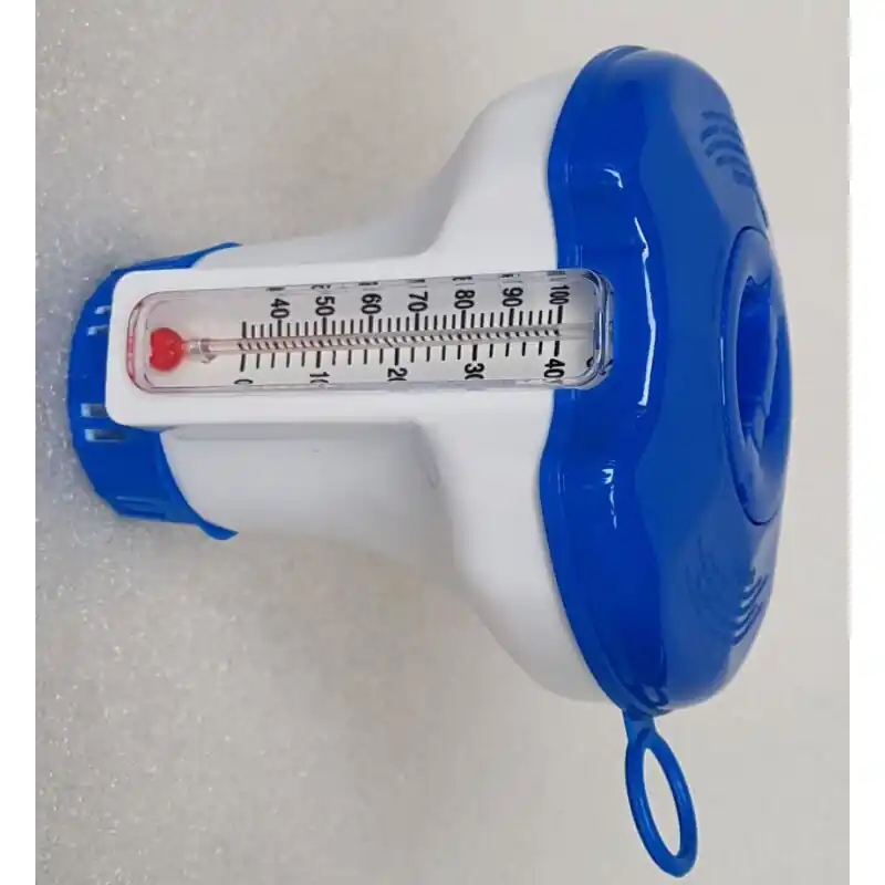 Direkt Vom Hersteller kleiner Dosierschwimmer blau mit Thermometer