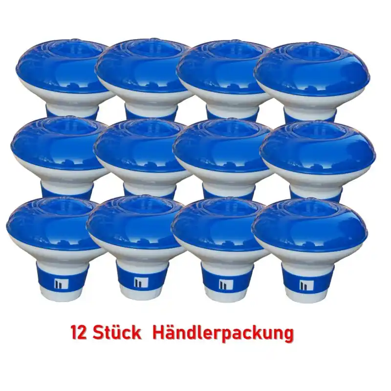 Angebot 12 Stück Dosierschwimmer LUXUS für Chlortabletten