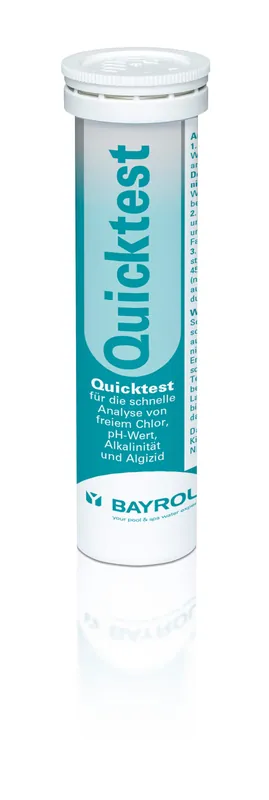 Sonderaktion Bayrol Quicktest Poolwasseranalyse